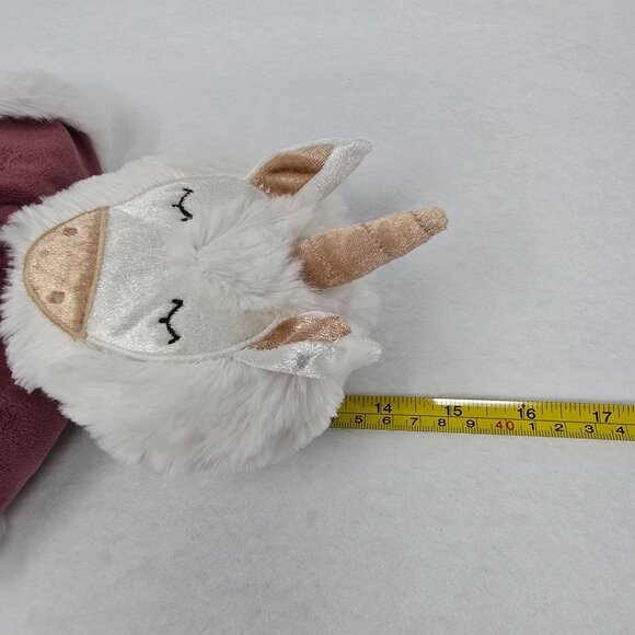 Slumberkins Plush Shine Bright Unicorn Kin Snuggler King Cape Toy - Picture 7 of 12